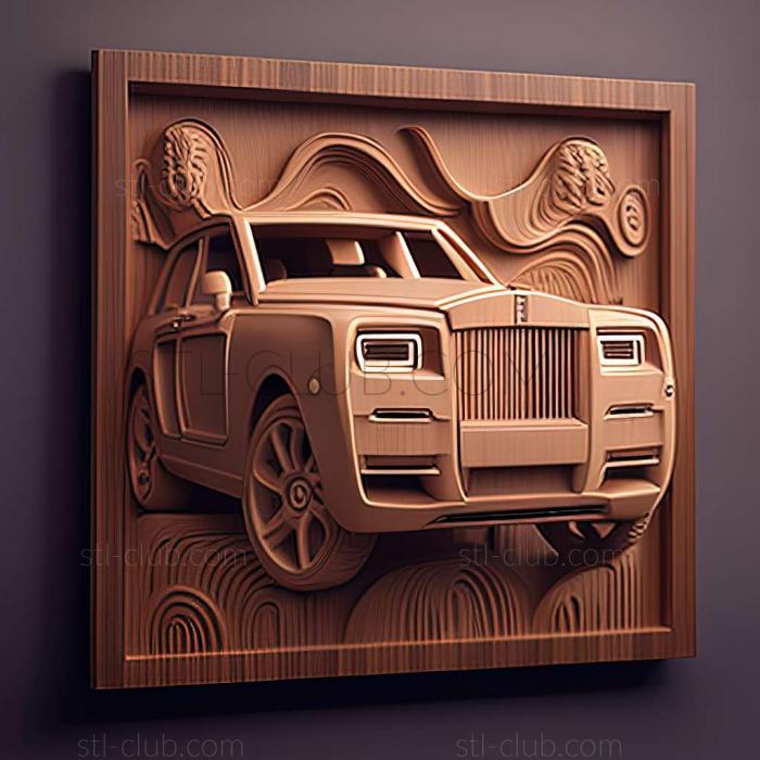 3D model Rolls Royce Cullinan (STL)